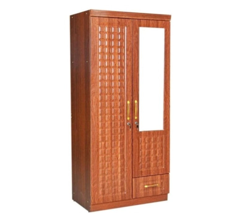 2_Door_wardrobe with mirror