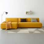 Velmora Modern L-Shaped Sectional Sofa with Deep Seating