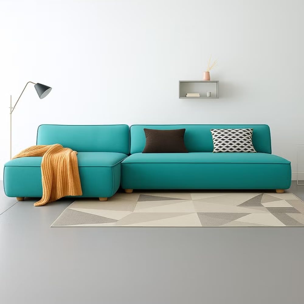 Velmora Modern L-Shaped Sectional Sofa with Deep Seating