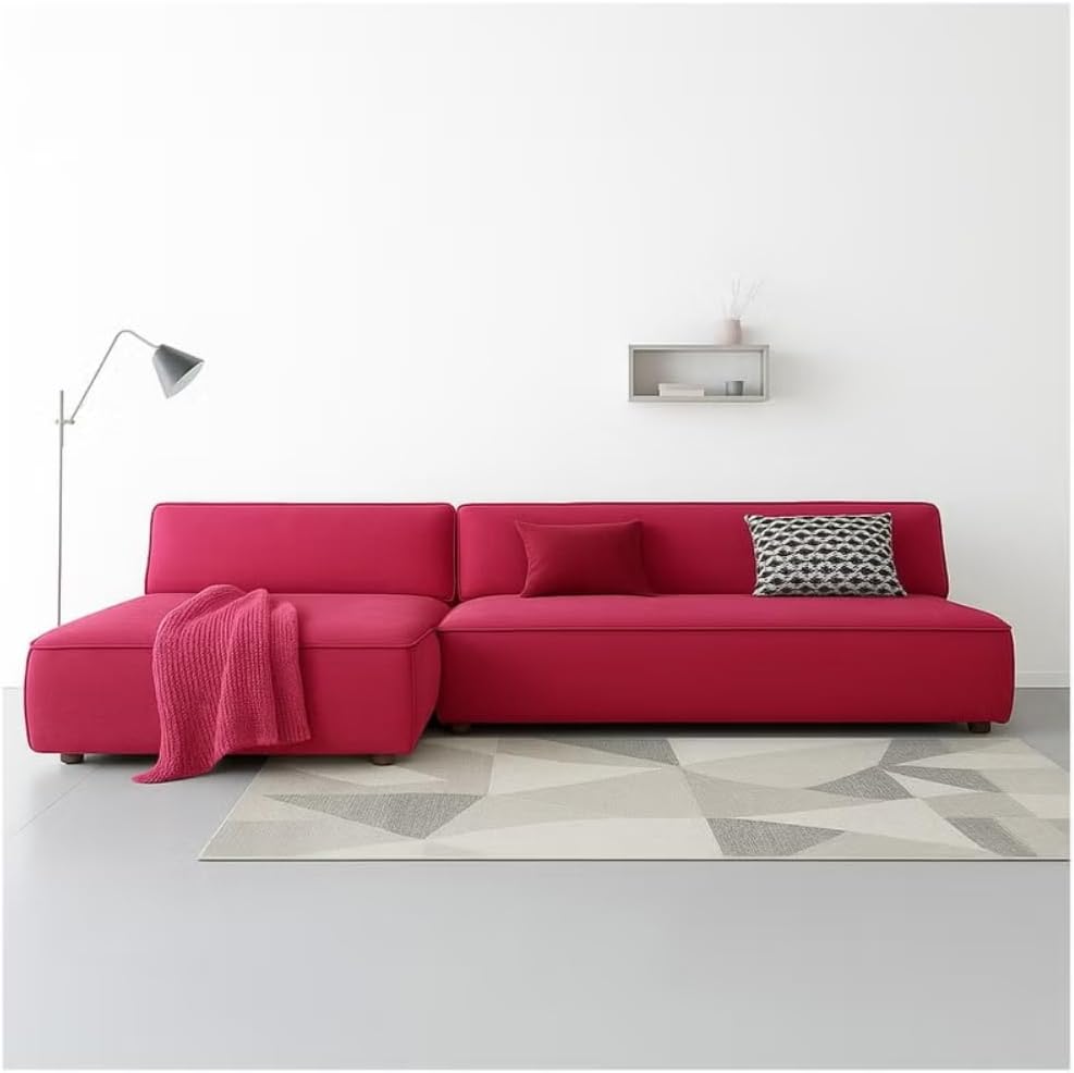 Velmora Modern L-Shaped Sectional Sofa with Deep Seating