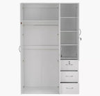 3 door wardrobe