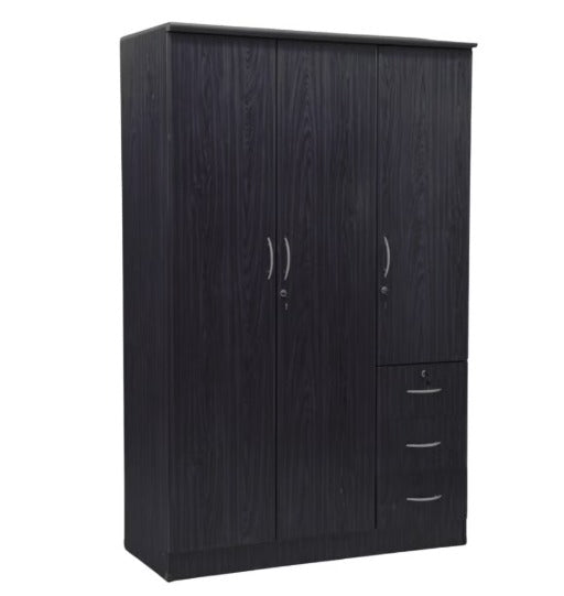 3 door wardrobe