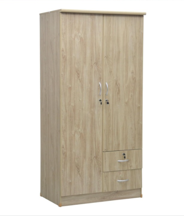 2 door wardrobe with 2 drawers