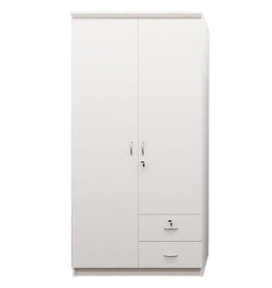 2 door wardrobe with 2 drawers