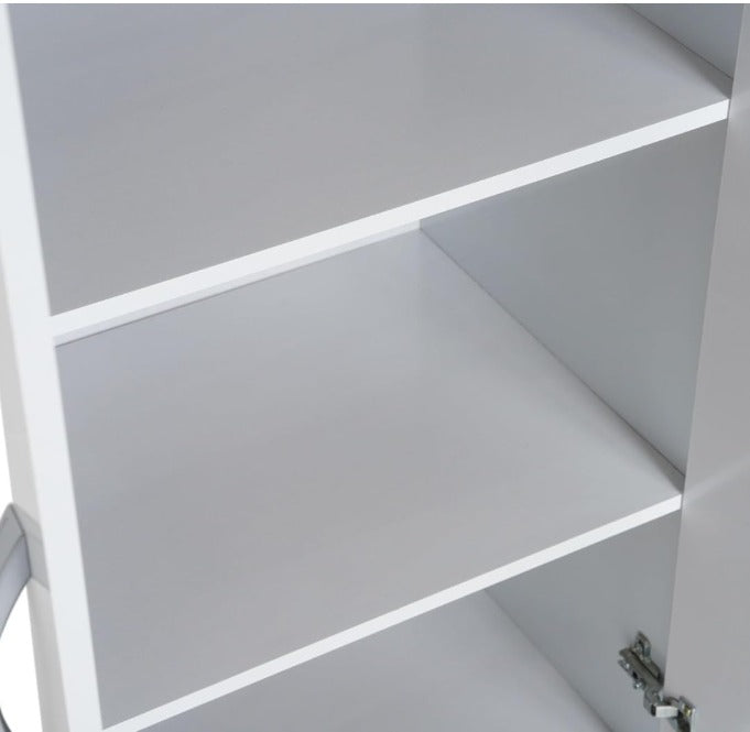 Orviston 2 Door Wooden Wardrobe With Lockable drawer